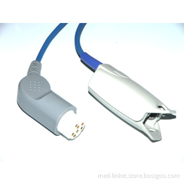 Direct Connect Reusable Adult Finger Clip Spo2 Sensor for Datex Monitor